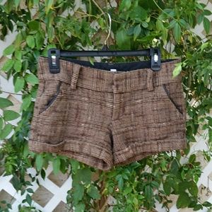 ALICE OLIVIA BROWN SHORTS